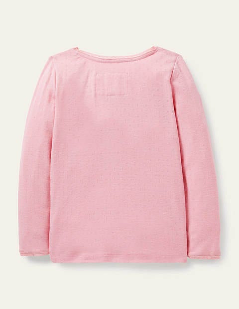 Supersoft Pointelle T-shirt - Formica Pink Supersoft Pointelle T-shirt - Formica Pink