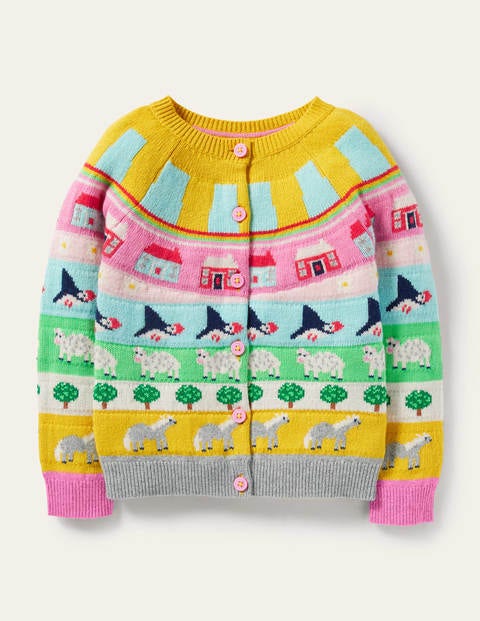 Fair Isle Cardigan - Multi Fair Isle Fair Isle Cardigan - Multi Fair Isle