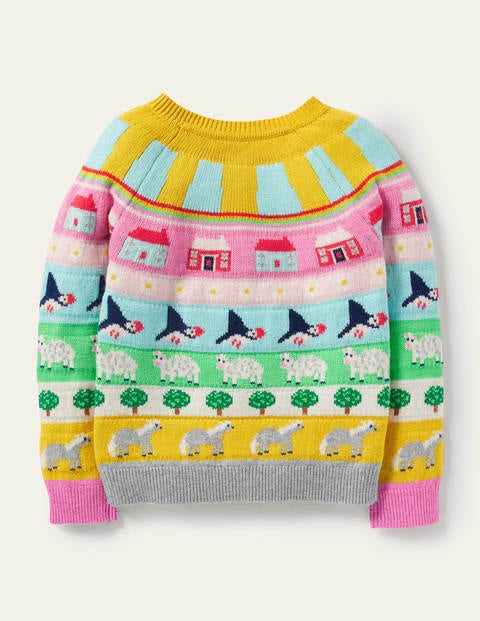 Fair Isle Cardigan - Multi Fair Isle Fair Isle Cardigan - Multi Fair Isle