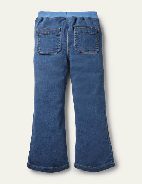 Appliqué Animal Jeans - Mid Vintage Animals Appliqué Animal Jeans - Mid Vintage Animals