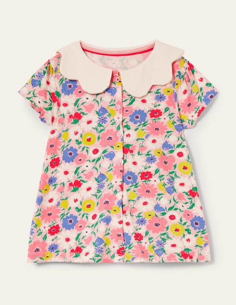 NEW IN Ex Baby Boden Pretty Collar Tops 0-4Years 