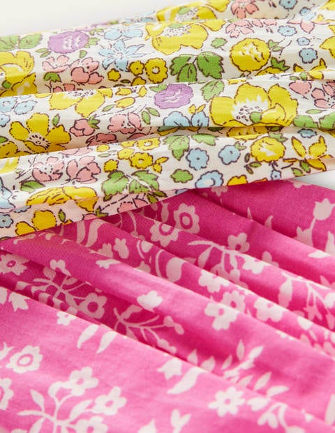 2 Fichus Motif Floral Multi Boden Fr