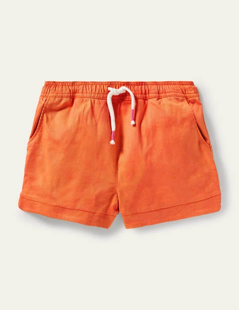 Heart Pocket Shorts - Satsuma Orange