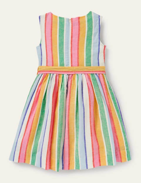 Vintage Dress - Multi Stripe