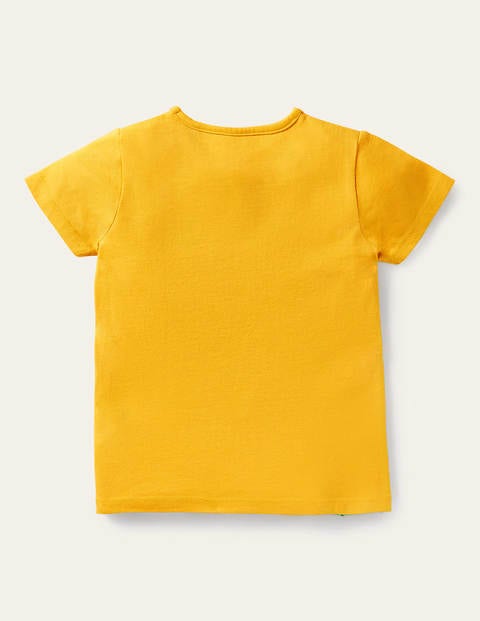 Lift-the-flap T-shirt - Daffodil Yellow Egg Hunt