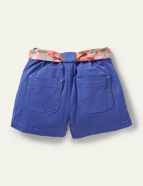 Twill Cargo Shorts - Bluebell
