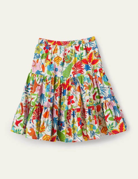 Maxi Skirt - Multi Exotic Jungle