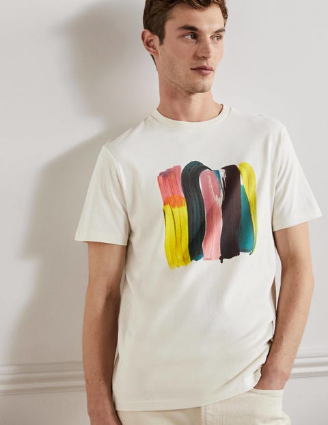 Kingston T-Shirt - Ecru, Kunst