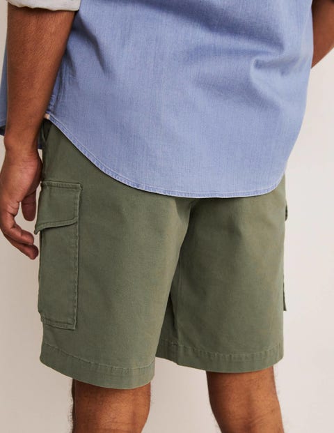 Boden Khaki Cargo Shorts Men