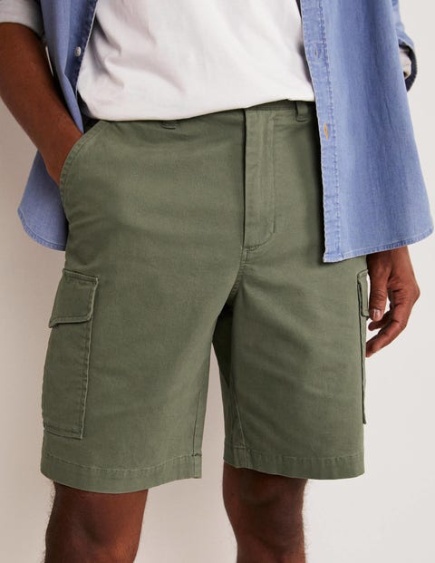 Boden Khaki Cargo Shorts Men