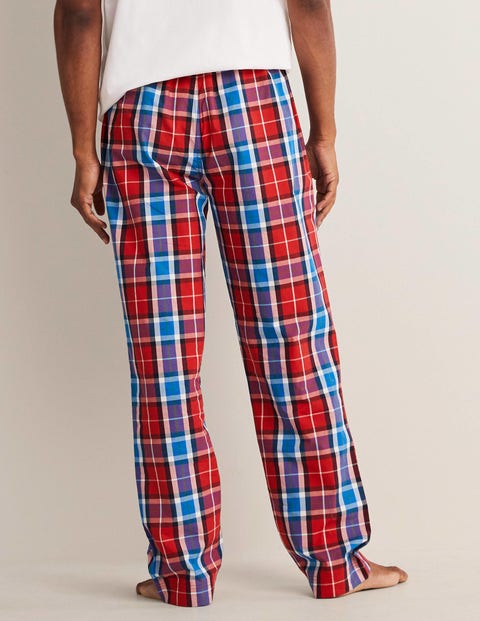 Cotton Poplin Pajama Bottoms - Jalapeno 