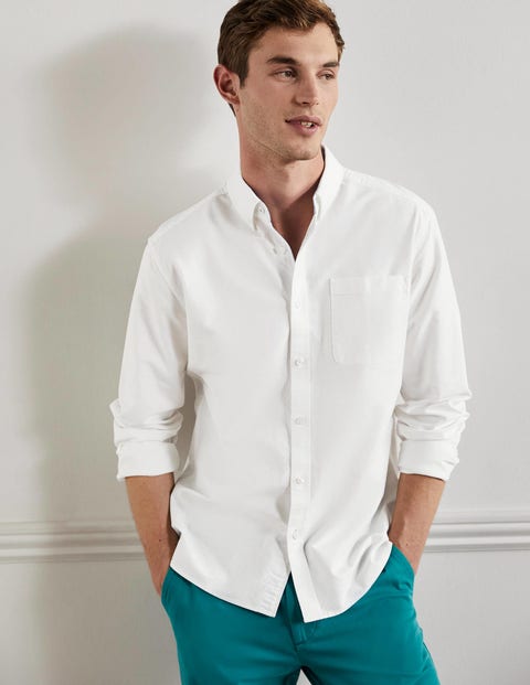 Button Down Oxford Shirt - Oxford White