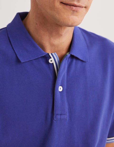 Piqué Polo Shirt - Regal Blue