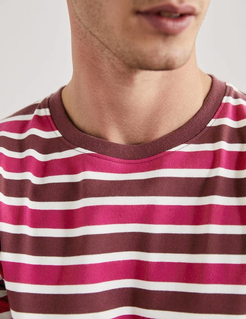 Classic Cotton T-shirt - Penelope Pink Stripe