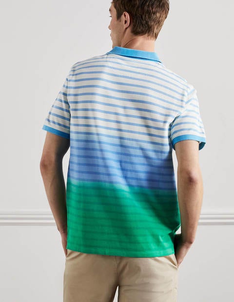 Piqué Polo Shirt - Green Pepper/Blithe 
