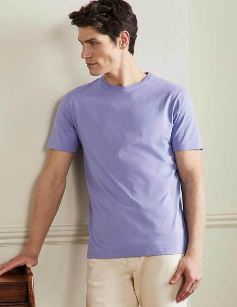 T-shirt classique en coton - Lilas foncé