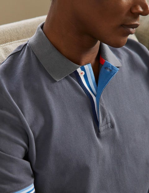 Piqué-Poloshirt - London-Grau Piqué-Poloshirt - London-Grau