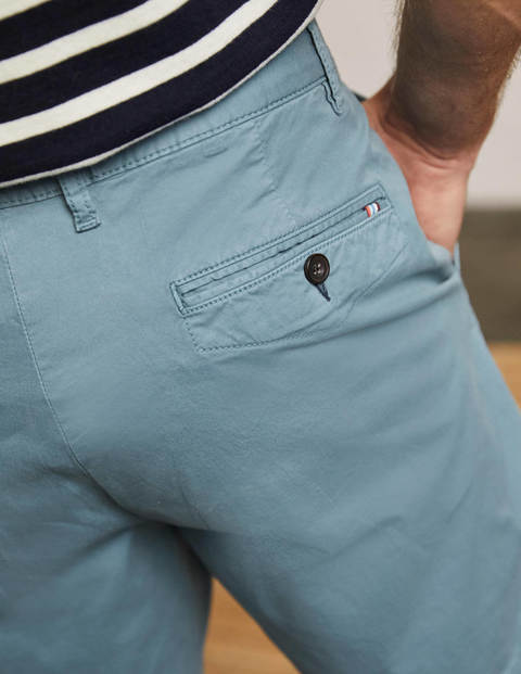 Chino Shorts - Aegean Blue Chino Shorts - Aegean Blue