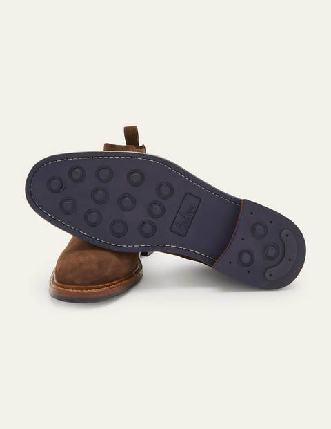 Corby Chelsea Boots - Chocolate Suede Corby Chelsea Boots - Chocolate Suede