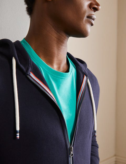Irvine Zip-Up Hoodie - Navy Irvine Zip-Up Hoodie - Navy
