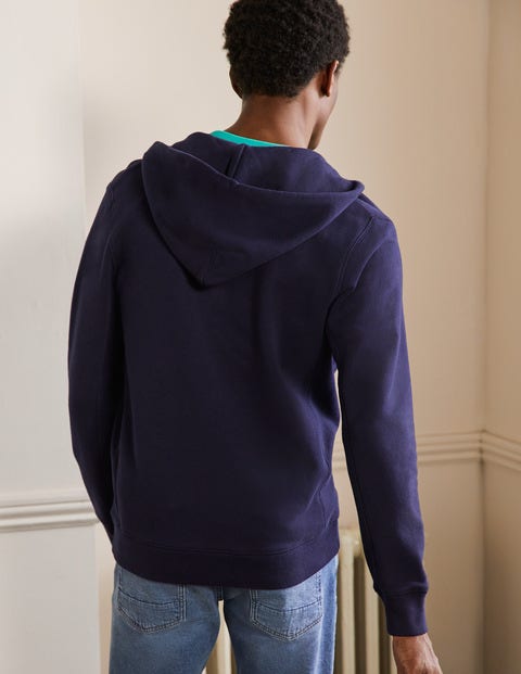 Irvine Zip-Up Hoodie - Navy Irvine Zip-Up Hoodie - Navy