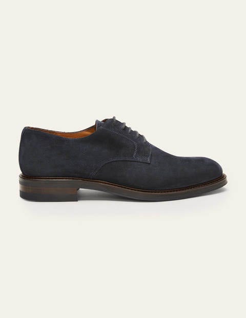 Corby Derby-Schuhe - Navy, Veloursleder Corby Derby-Schuhe - Navy, Veloursleder