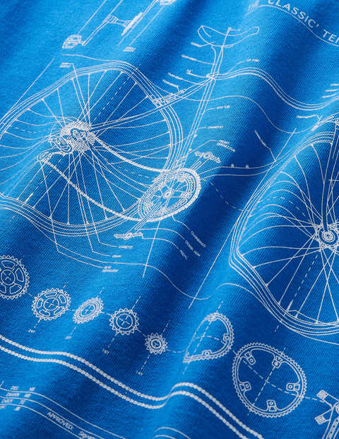 Kingston T-shirt - French Blue Bike Kingston T-shirt - French Blue Bike