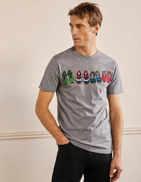 Kingston T-shirt - Grey Marl Walsh Trainers Kingston T-shirt - Grey Marl Walsh Trainers