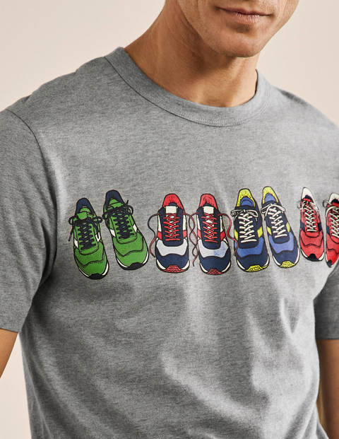 Kingston T-shirt - Grey Marl Walsh Trainers Kingston T-shirt - Grey Marl Walsh Trainers
