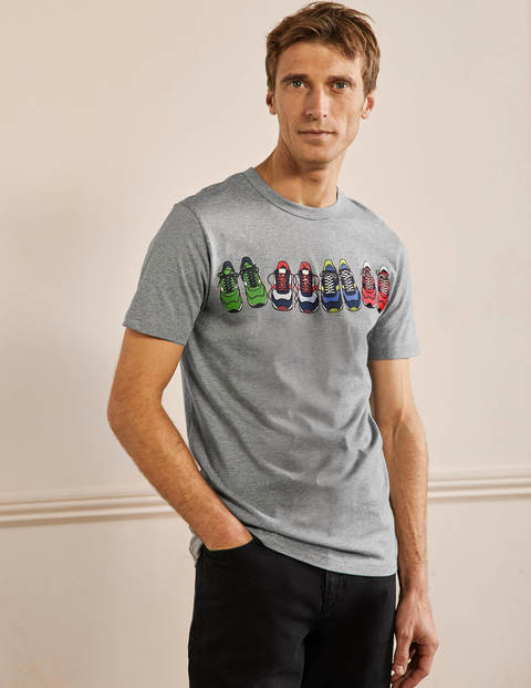 Kingston T-shirt - Grey Marl Walsh Trainers Kingston T-shirt - Grey Marl Walsh Trainers