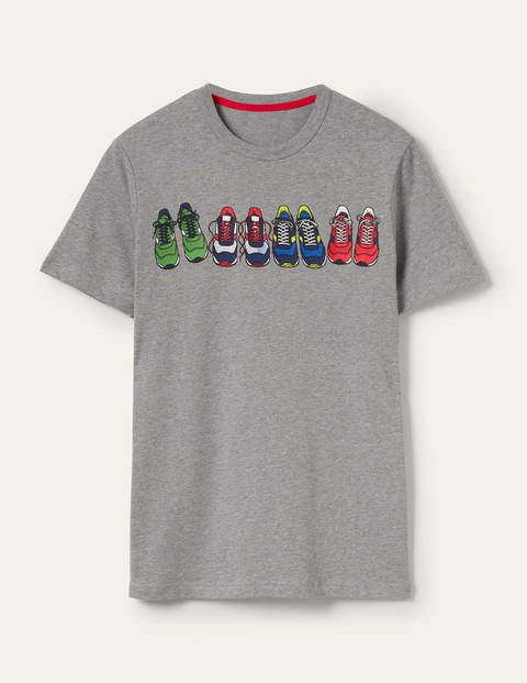 Kingston T-shirt - Grey Marl Walsh Trainers Kingston T-shirt - Grey Marl Walsh Trainers