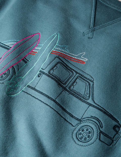 Supersoft Sweatshirt - Aegean Blue Surf Supersoft Sweatshirt - Aegean Blue Surf