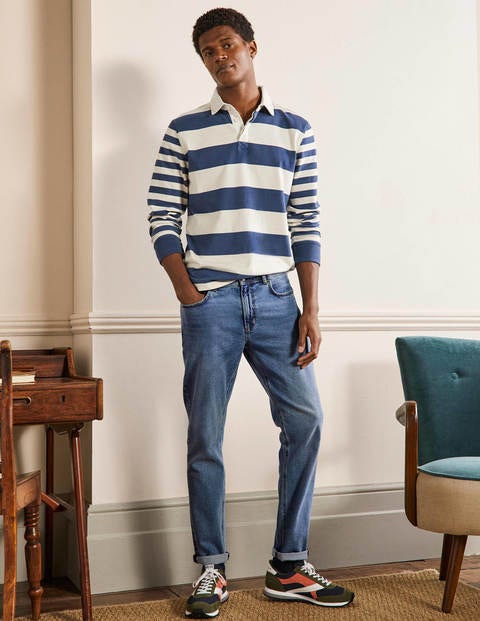 Jeans mit schmalem Bein - Helle Waschung Jeans mit schmalem Bein - Helle Waschung