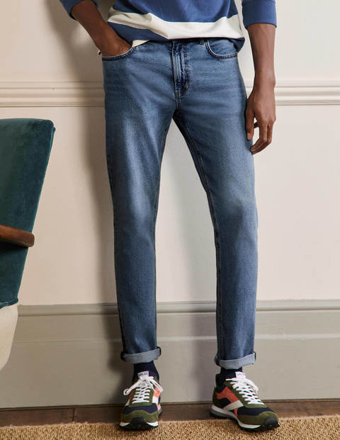 Jeans mit schmalem Bein - Helle Waschung Jeans mit schmalem Bein - Helle Waschung