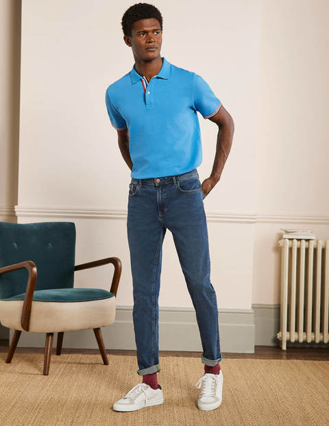 Jeans mit schmalem Bein - Mittlere Waschung Jeans mit schmalem Bein - Mittlere Waschung