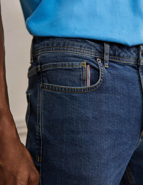 Jeans mit schmalem Bein - Mittlere Waschung Jeans mit schmalem Bein - Mittlere Waschung
