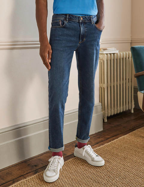 Jeans mit schmalem Bein - Mittlere Waschung Jeans mit schmalem Bein - Mittlere Waschung