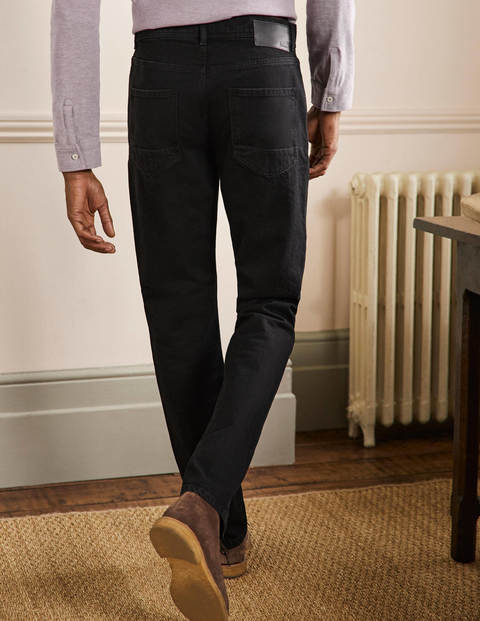 Straight Leg Jeans - Black Straight Leg Jeans - Black