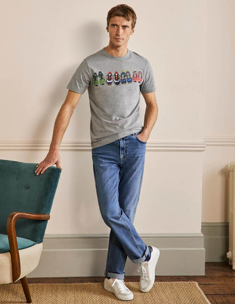 Straight Leg Jeans - Light Rinse Straight Leg Jeans - Light Rinse