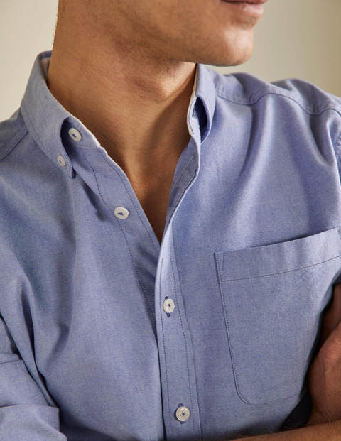 Modern Oxford Shirt - Blue Modern Oxford Shirt - Blue