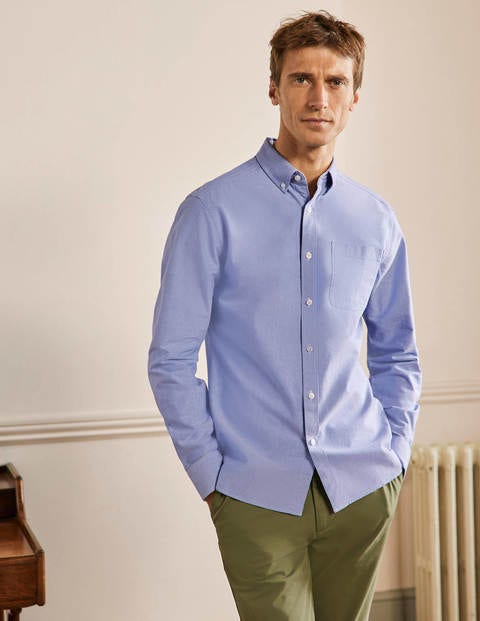 Modern Oxford Shirt - Blue Modern Oxford Shirt - Blue