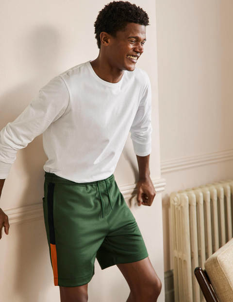 Short de jogging - Colourblock vert foncé Short de jogging - Colourblock vert foncé