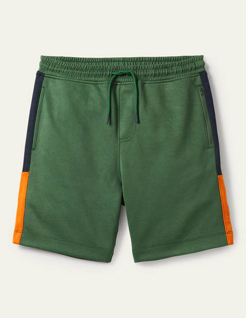 Short de jogging - Colourblock vert foncé Short de jogging - Colourblock vert foncé