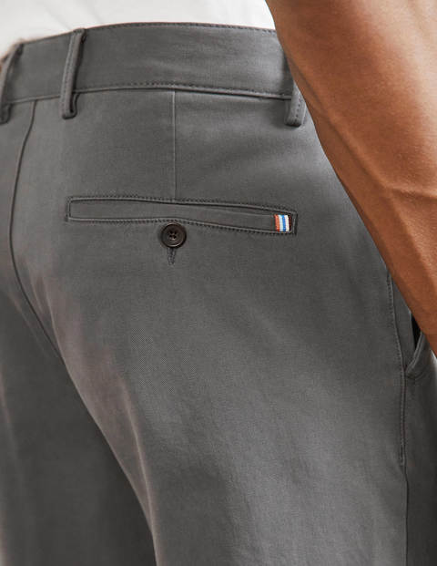 Chinohose mit geradem Bein - London-Grau Chinohose mit geradem Bein - London-Grau