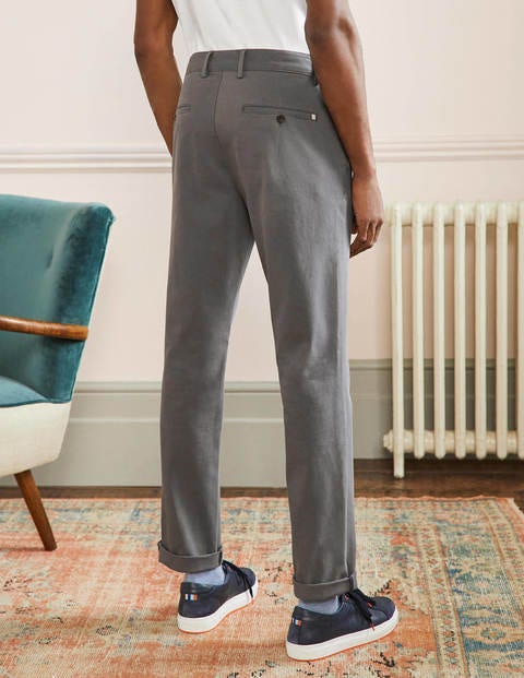 Chinohose mit geradem Bein - London-Grau Chinohose mit geradem Bein - London-Grau