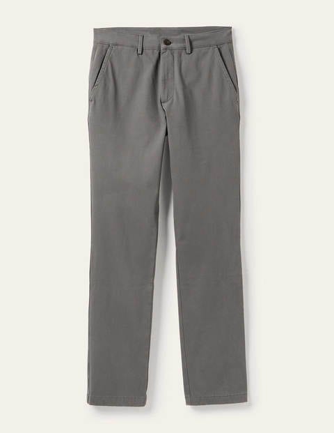 Chinohose mit geradem Bein - London-Grau Chinohose mit geradem Bein - London-Grau