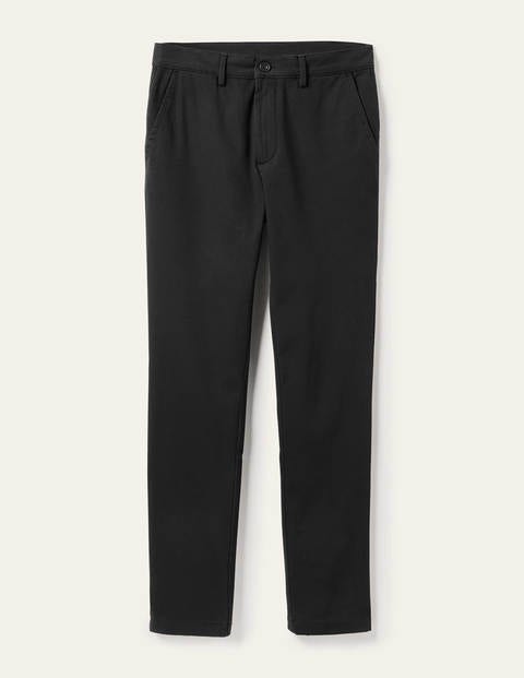 Chinohose mit schmalem Bein - Schwarz Chinohose mit schmalem Bein - Schwarz