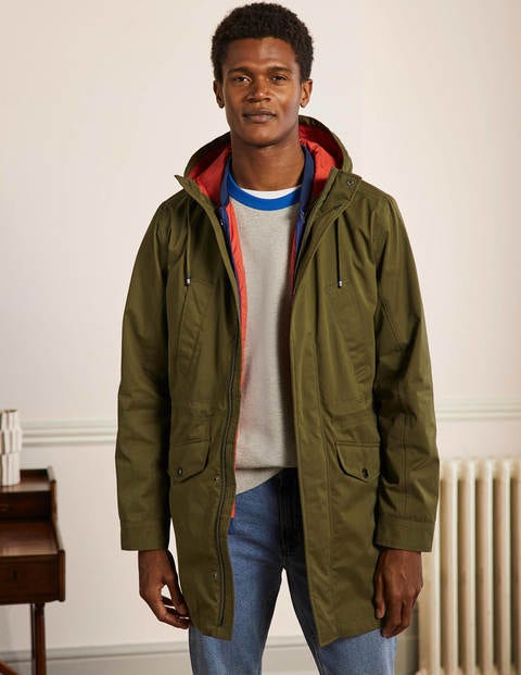 3 in 1 Longline Parka - Khaki 3 in 1 Longline Parka - Khaki