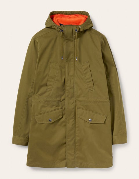 3 in 1 Longline Parka - Khaki 3 in 1 Longline Parka - Khaki
