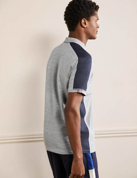 Active Polo Shirt - Grey Marl Active Polo Shirt - Grey Marl
